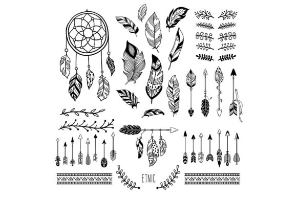 Download Boho Tribal Art Symbols - Tribal Collection