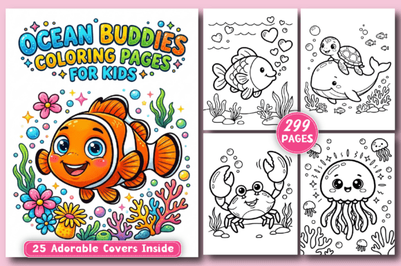 Download Ocean Buddies Coloring Pages for Kids - Coloring page Collection