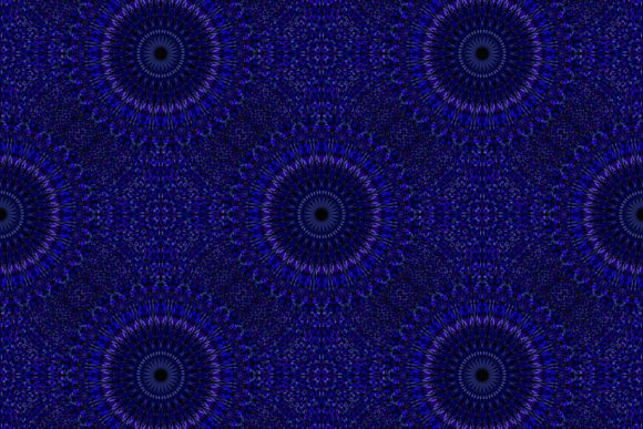Download Dark Blue Seamless Floral Mandala Pattern - Mandala pattern Collection