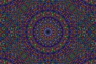 Download Seamless Kaleidoscope Mandala Pattern - Mandala pattern Collection