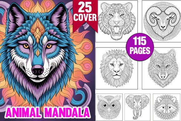 Download Animal Mandala Coloring Pages - Coloring page Collection