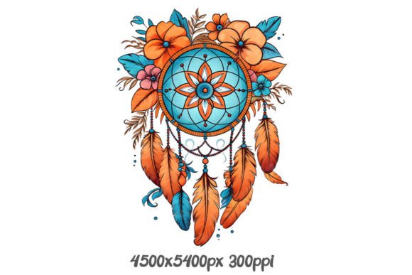 Download Tribal Dreamcatcher Design - Tribal Collection