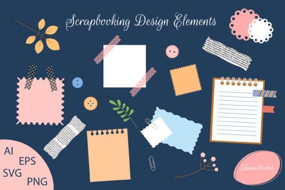 Download Scrapbooking Design Elements - Scrapbooking Collection