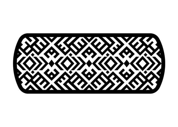 Download Geometric Tribal Pattern Panel EPS - Tribal Collection